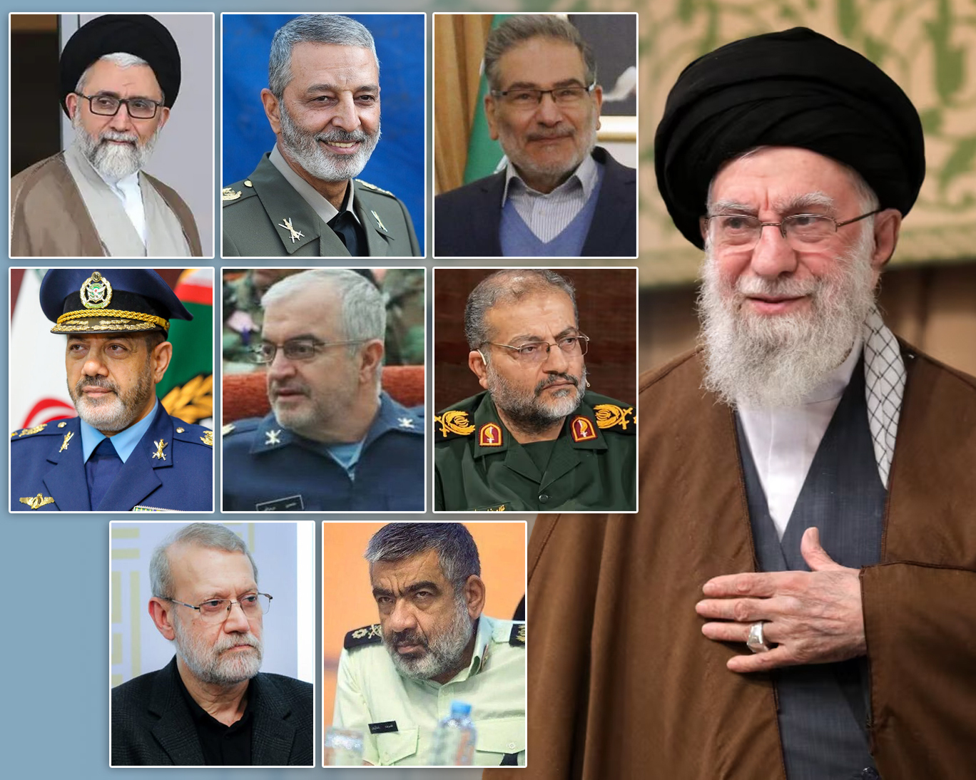 از خامنه‌ای تا خطیب؛ حذف کامل زنجیره فرماندهی نظام