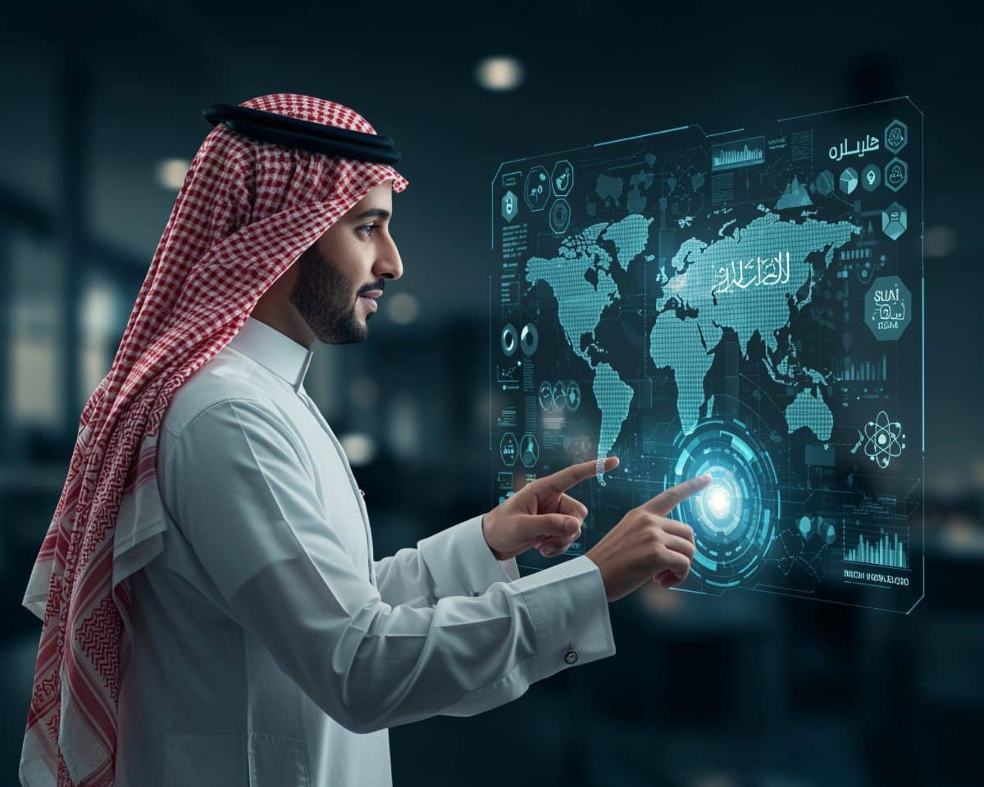 ضریب نفوذ اینترنت در واحدهای اقتصادی عربستان سعودی به ۹۸ درصد رسید؛ استفاده از هوش مصنوعی ۲۰ درصد افزایش یافت