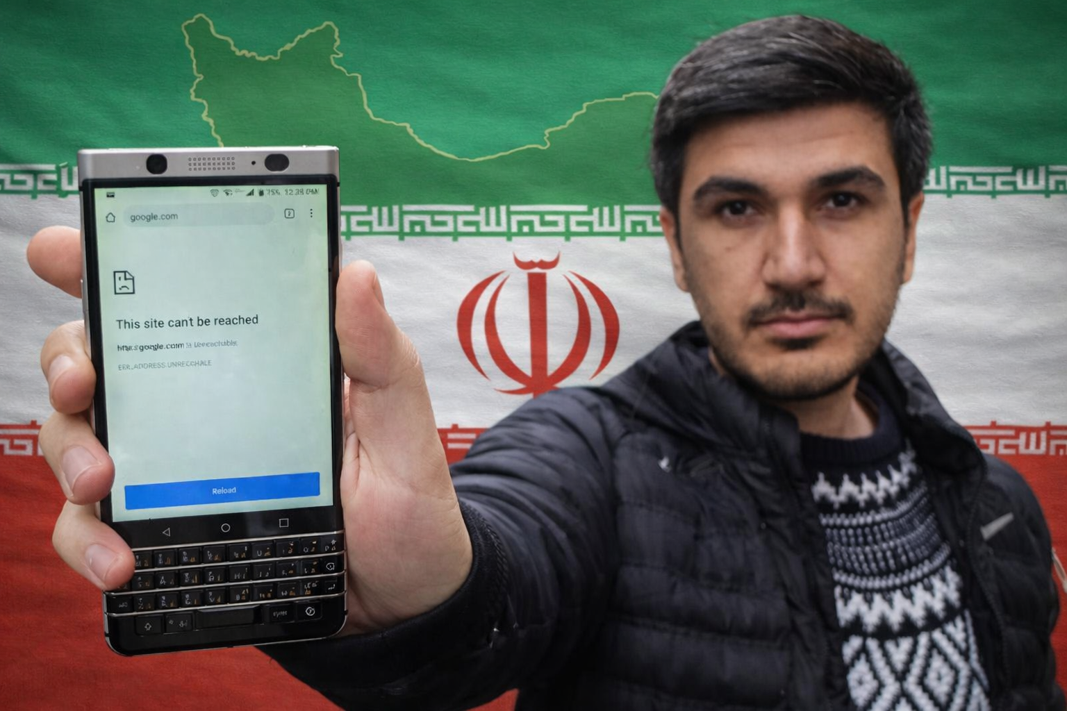 جمهوری اسلامی رکورد ۵۰ روز قطع اینترنت بین‌الملل را هم شکست