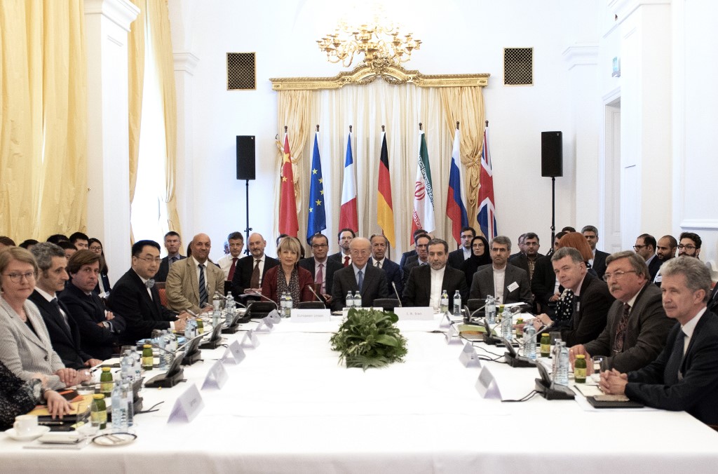 ملاقات مقامات در وین در ارتباط با توافق برنامه هسته ایران معروف به برجام - می ۲۰۱۸ 