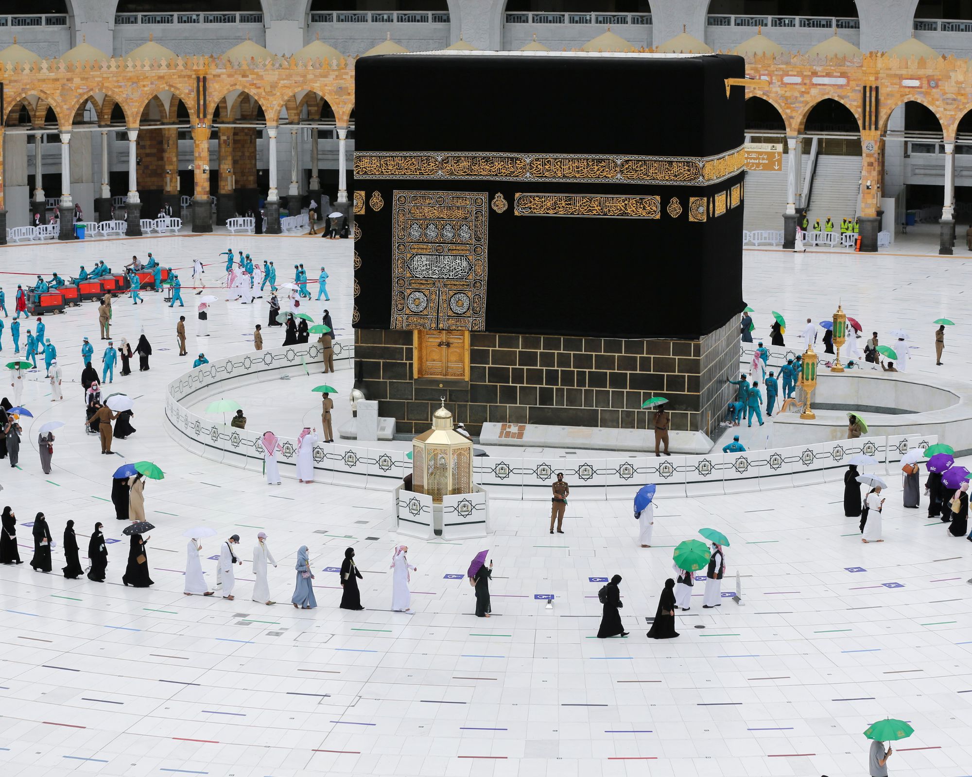 مدیریت هوشمند زائران عمره در مکه و مدینه با کمک مراکز عملیاتی پیشرفته