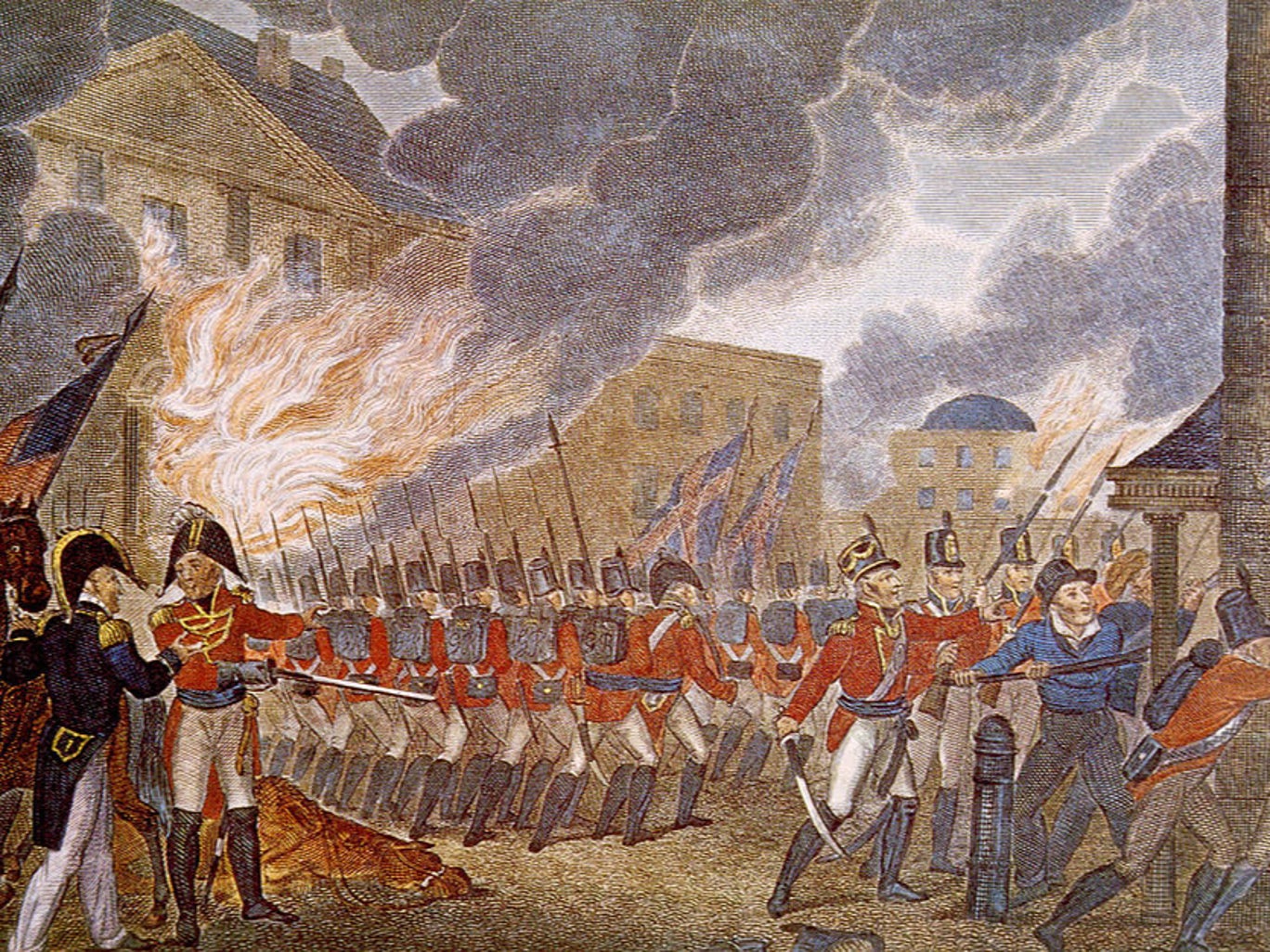 Burning of Washington, Paul de Thoyras
