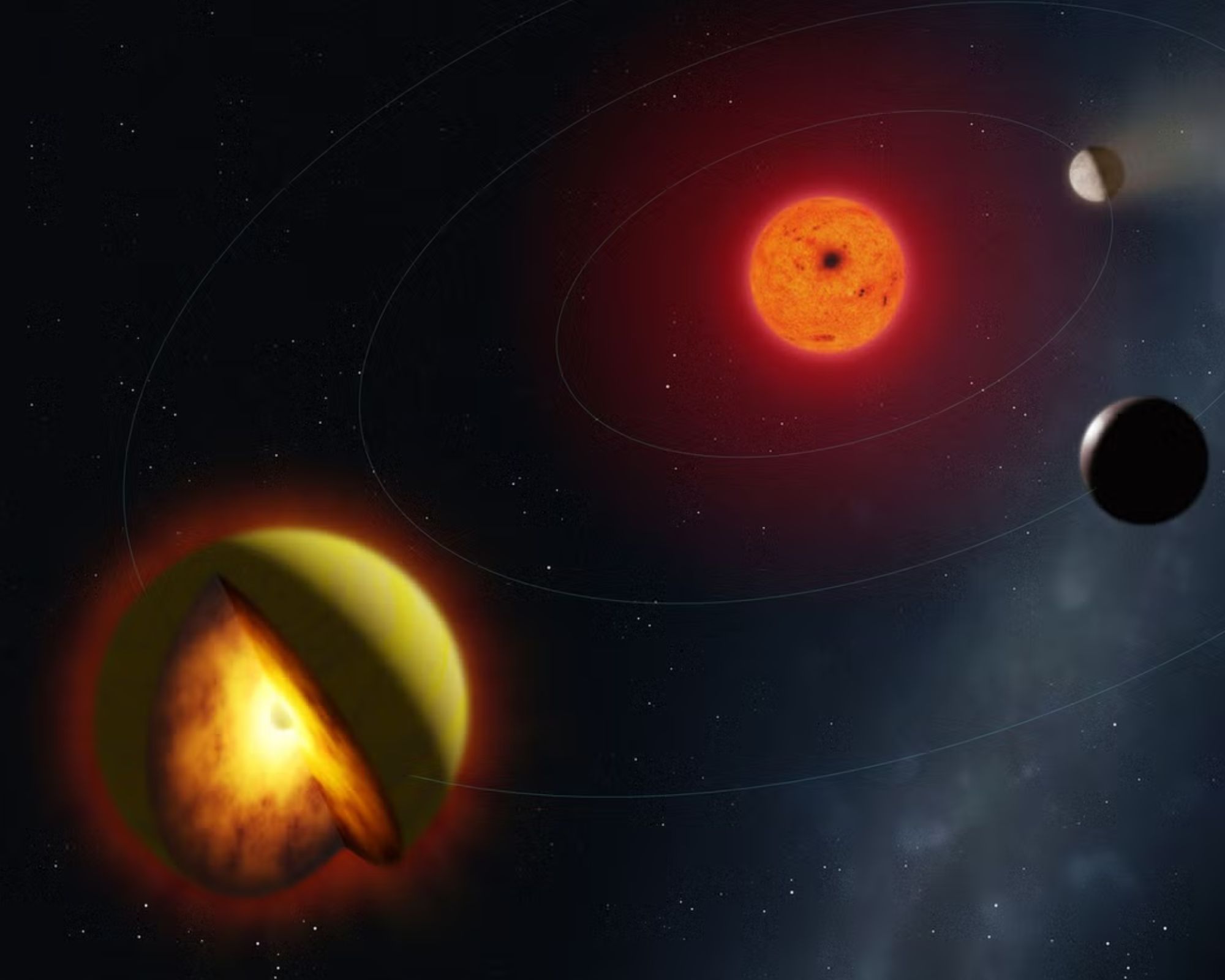 کشف نوع کاملا جدید از سیارات پوشیده از اقیانوس مذاب در فاصله ۳۵ سال نوری از زمین