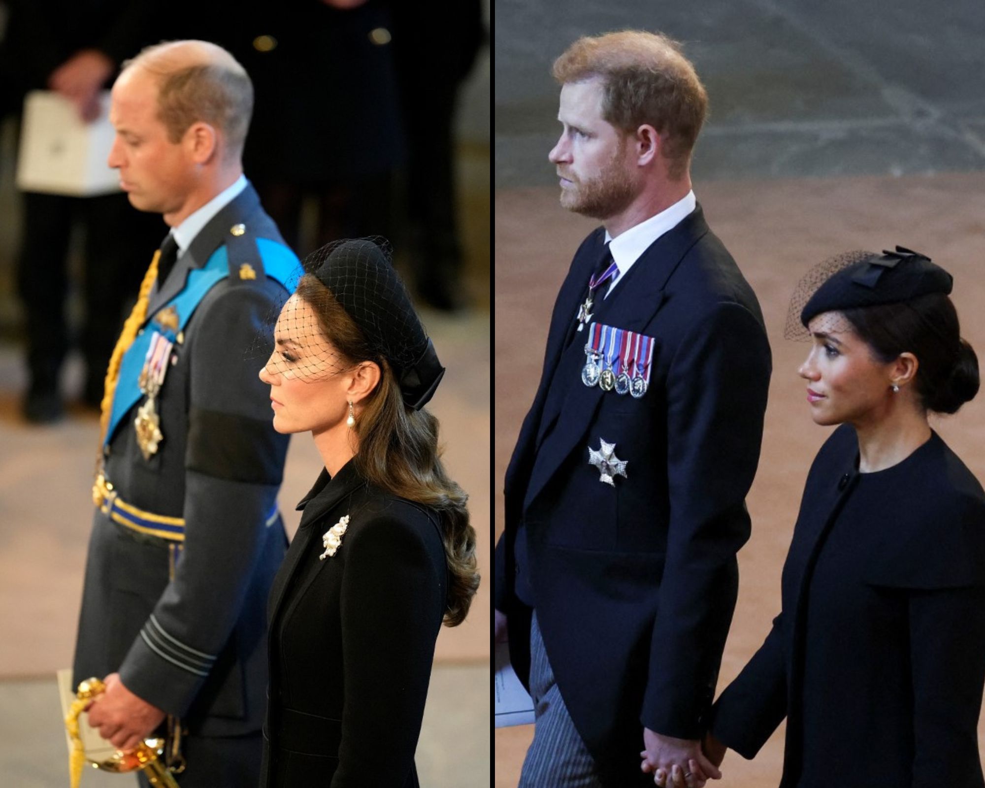 خانواده سلطنتی در لباس عزا.jpg