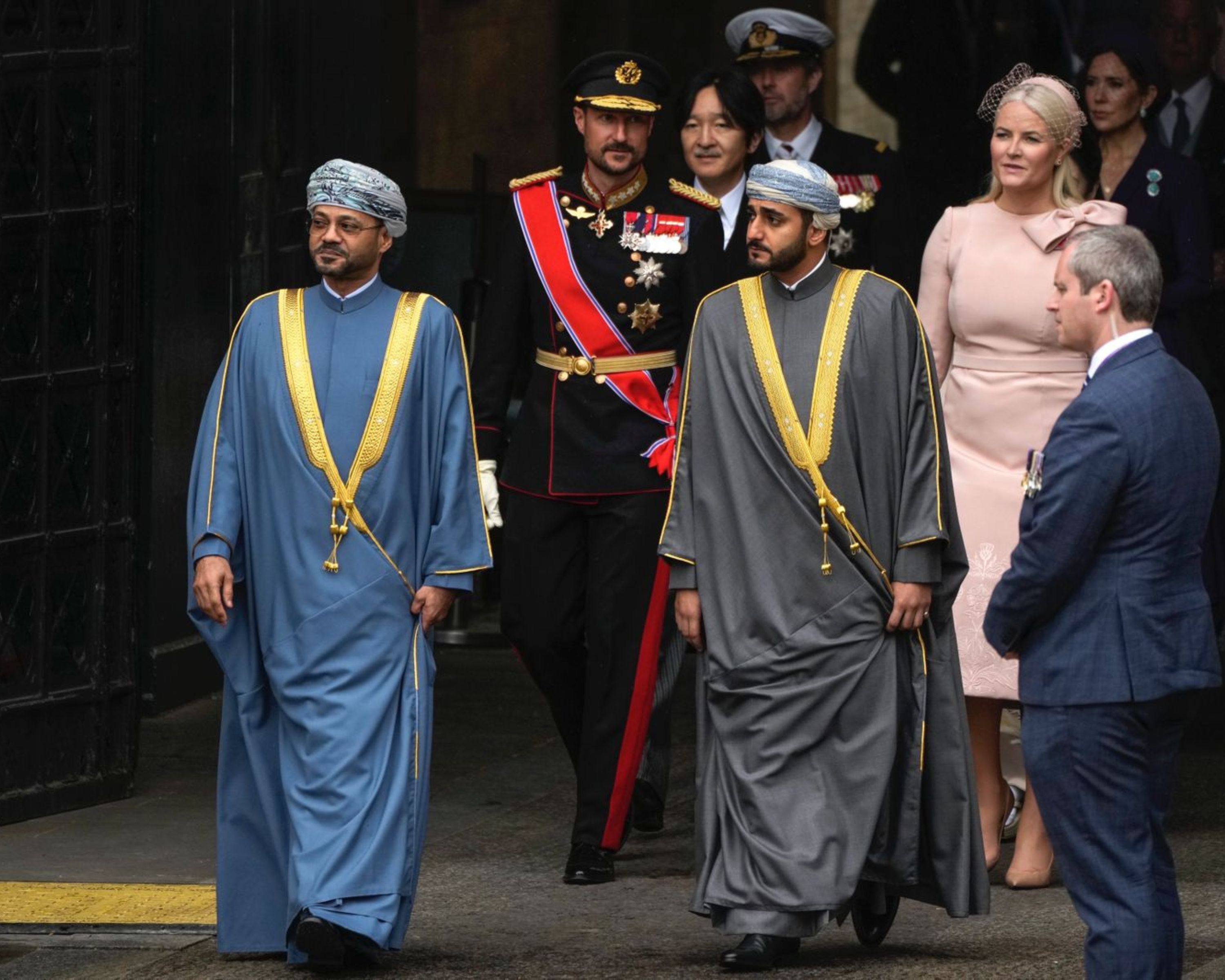 ولیعهد عمان در تاجگذاری چارلز.jpg