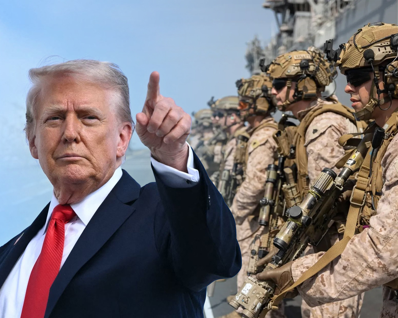 با اعزام هزاران تفنگدار دریایی، آمریکا در حال بررسی احتمال ورود غافلگیرانه چتربازها به جزیره خارگ است